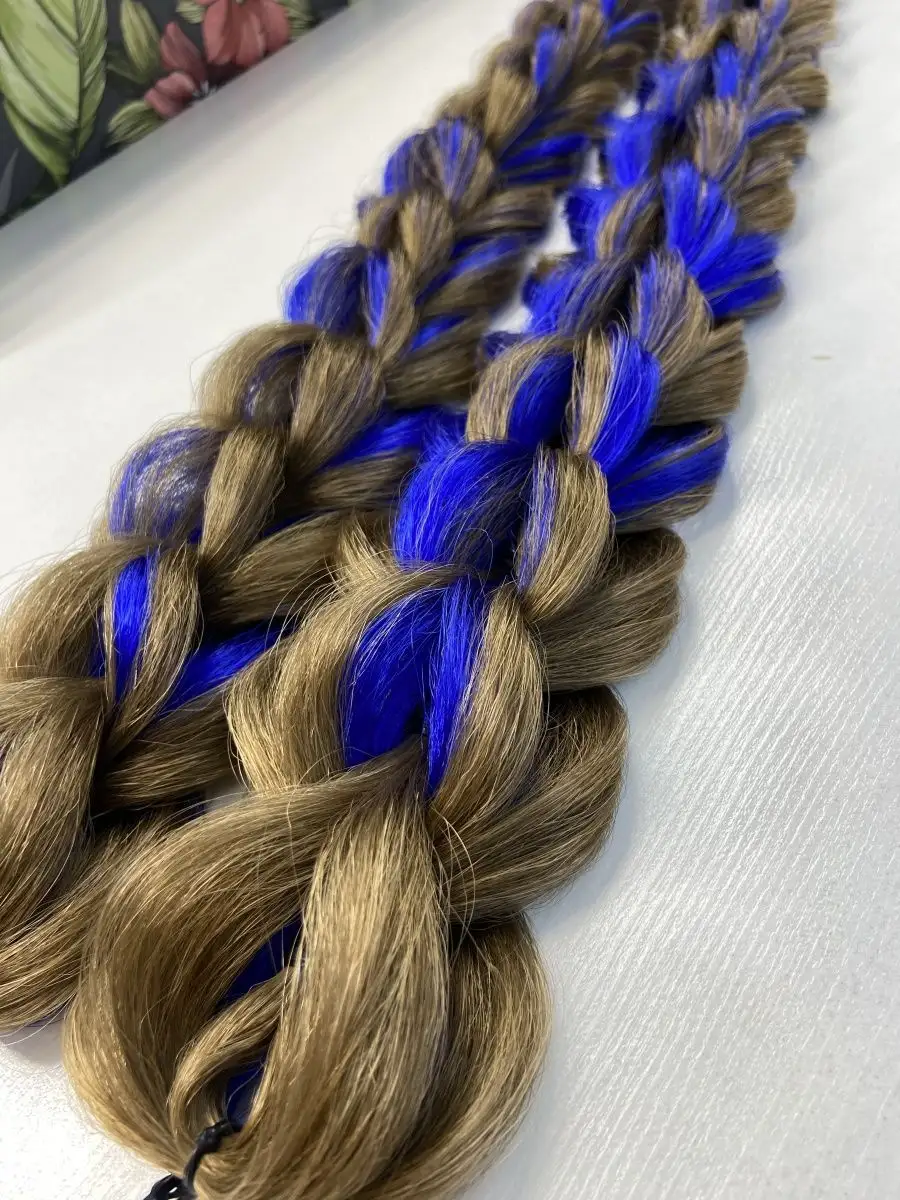 3д косы накладные на заколках