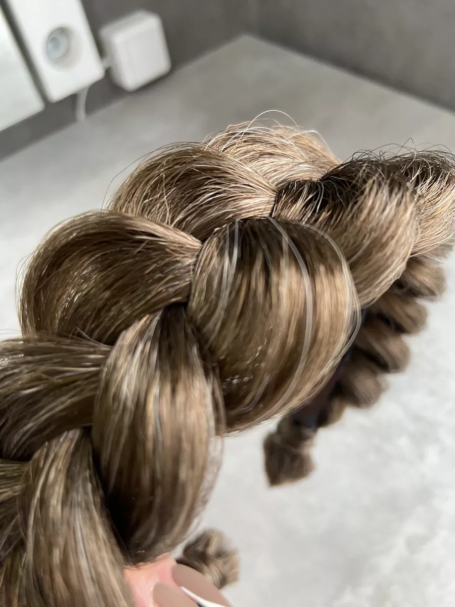 Ободок с косой