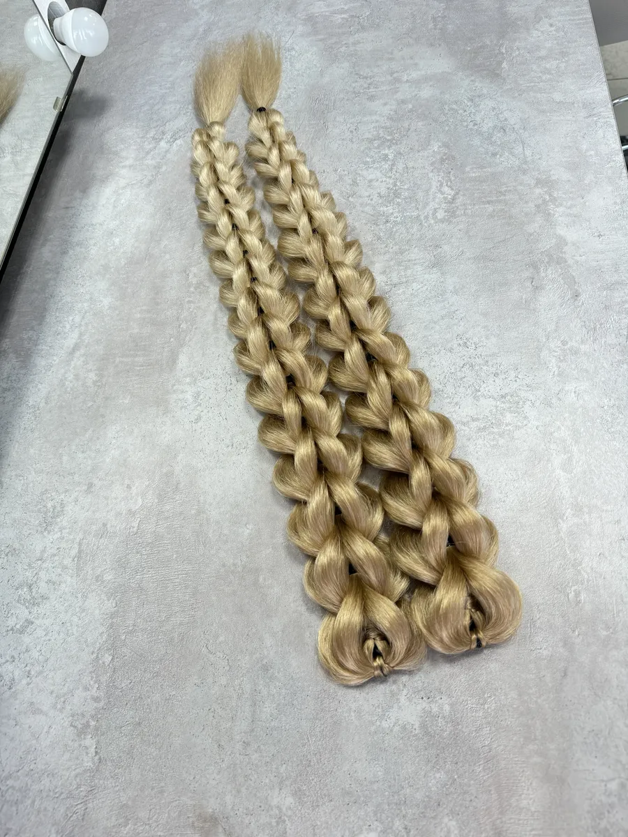 3д косы накладные на заколках