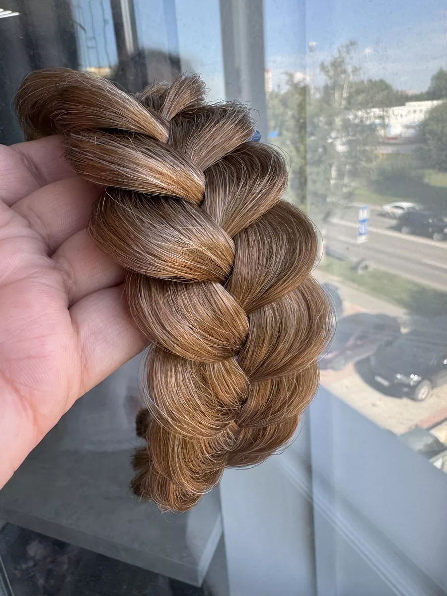 Ободок с косой