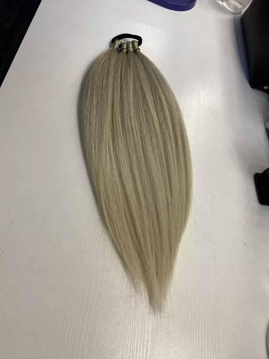 Хвост из канекалона на резинке