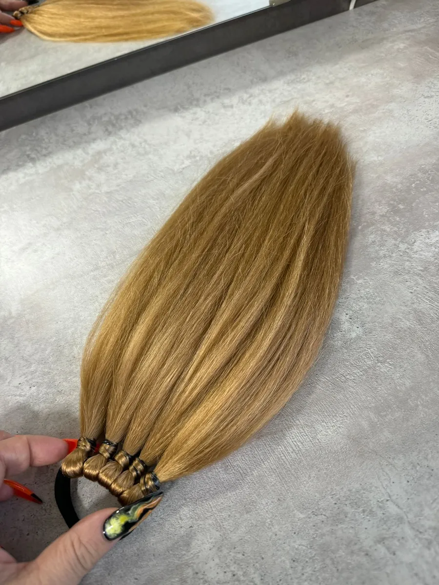 Хвост из канекалона на резинке