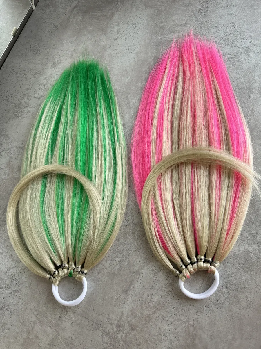 хвосты на резинке Харли Квинн