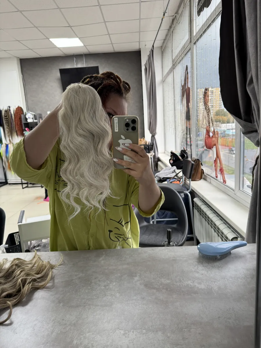 Волнистый хвост на резинке