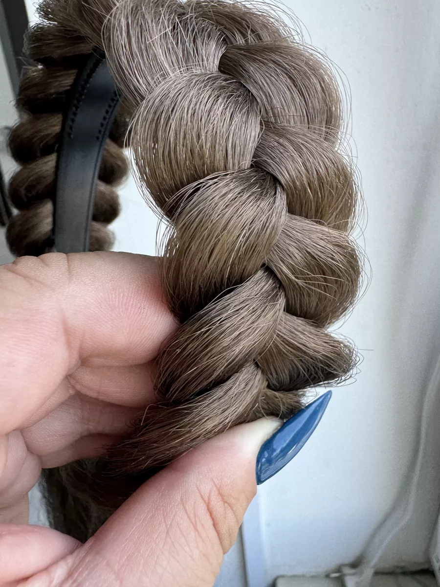 Ободок с хвостиками