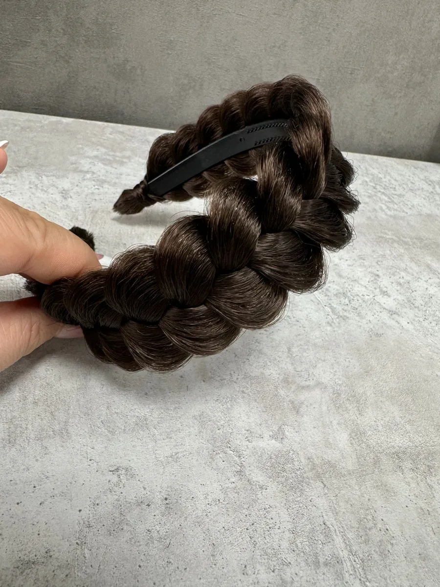 Ободок с косой