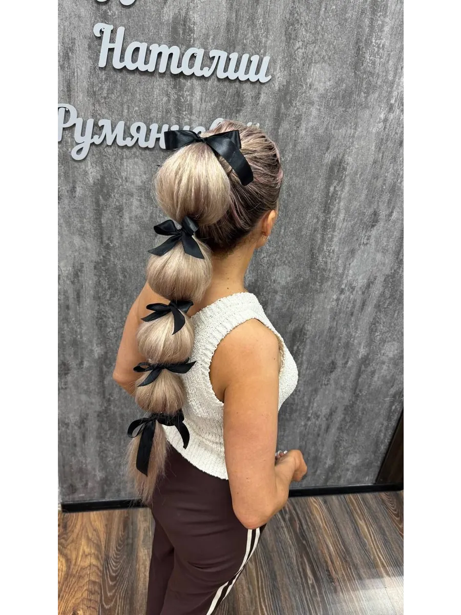 Хвост "Жасмин" на резинке