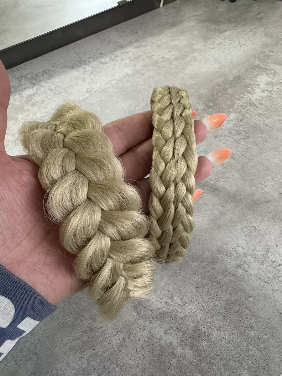 Ободок с косой