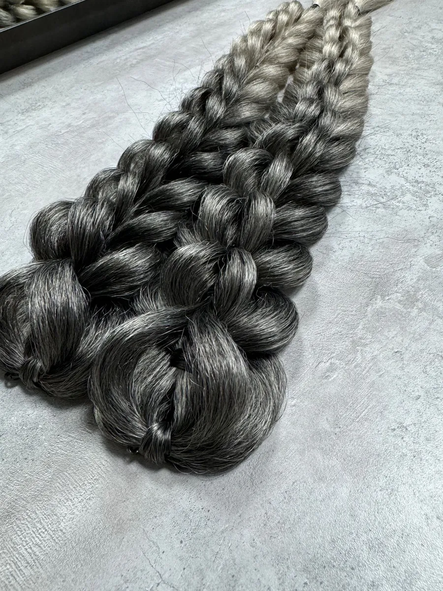 3д косы накладные на заколках