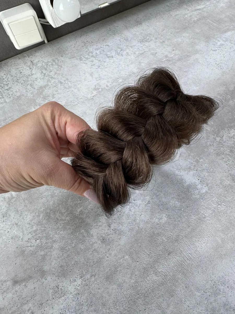 Ободок с косой