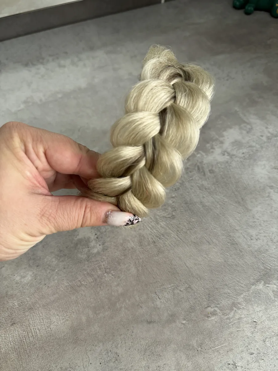 Ободок с косой