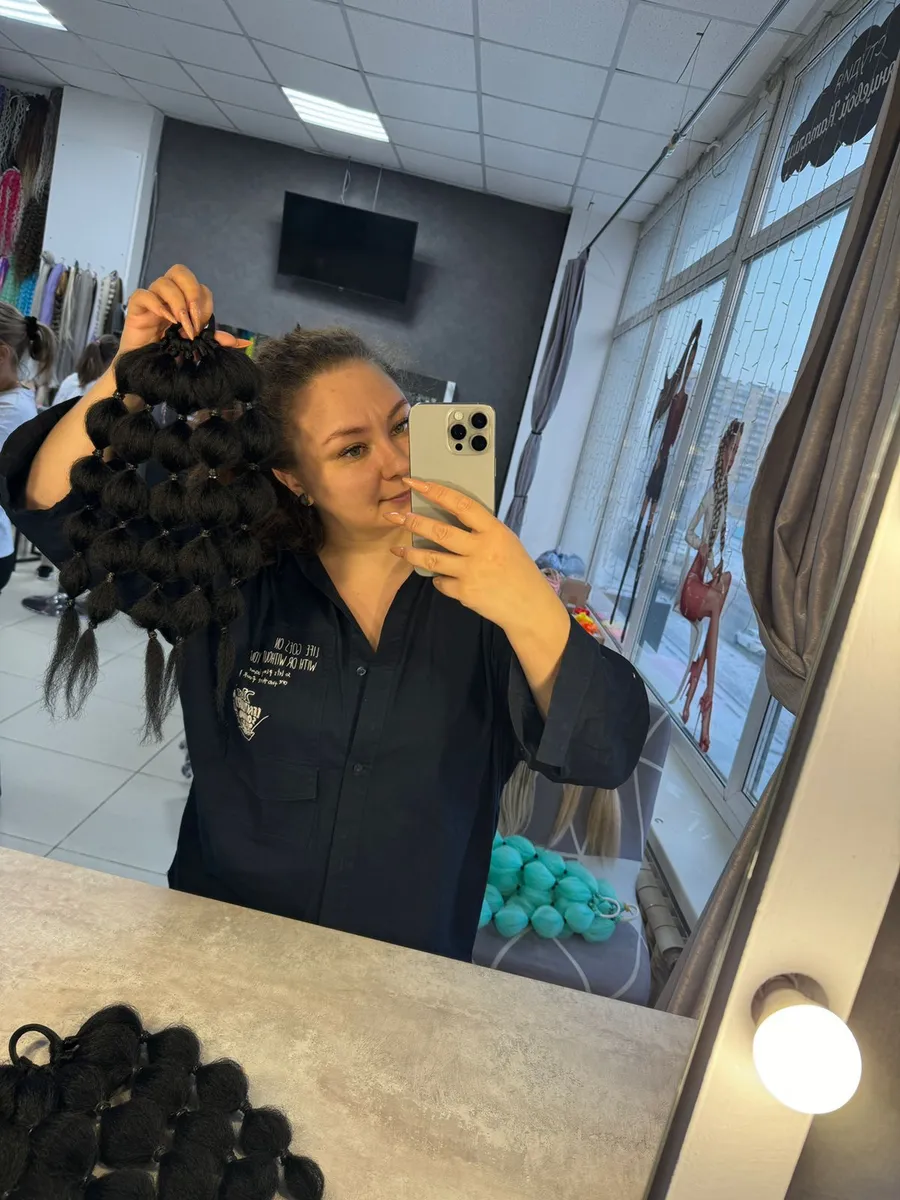 Резинка для волос фонарики