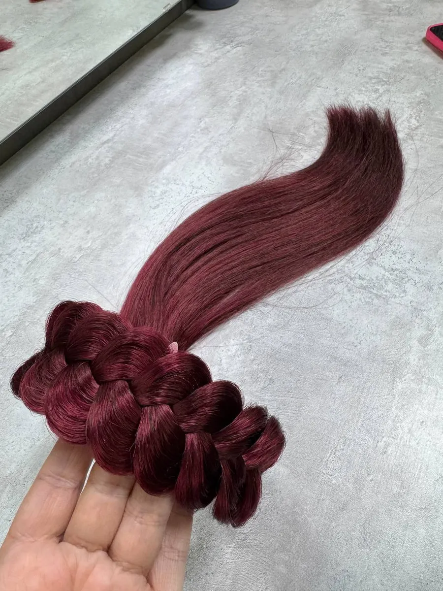 Ободок с хвостиками