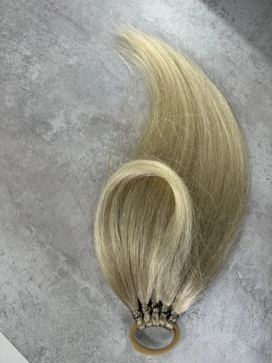 Хвост из канекалона на резинке