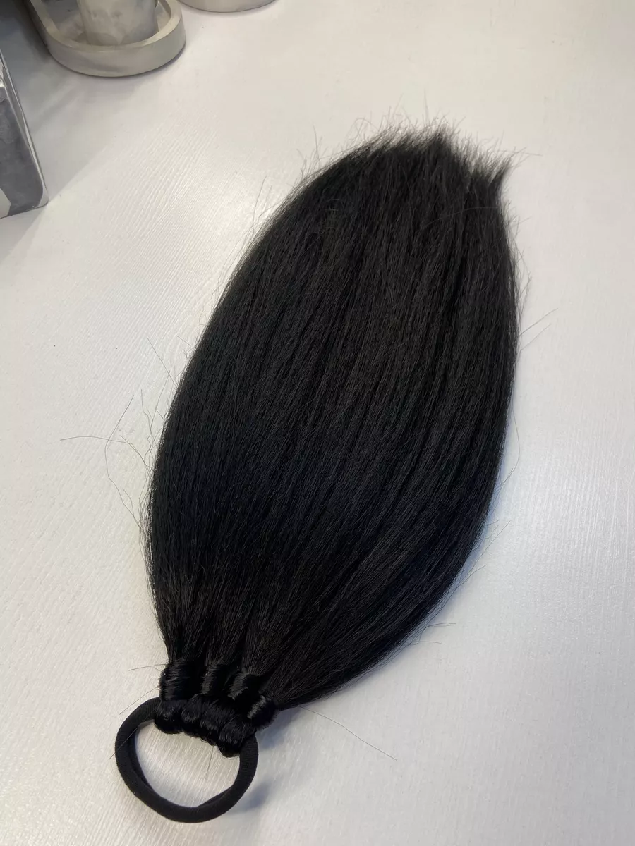 Хвост из канекалона на резинке