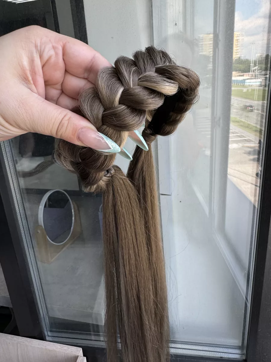 Ободок с хвостиками