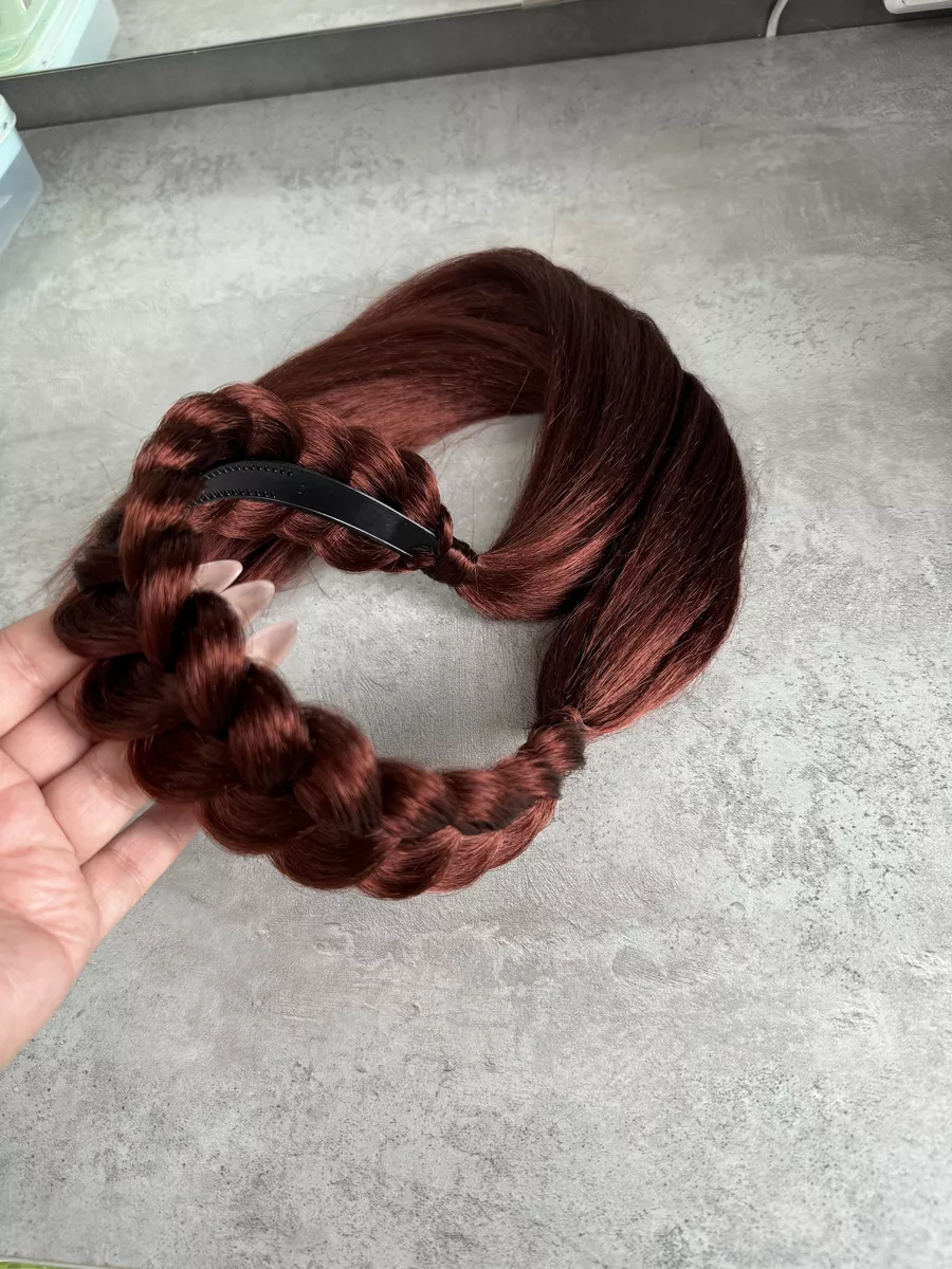 Ободок с хвостиками