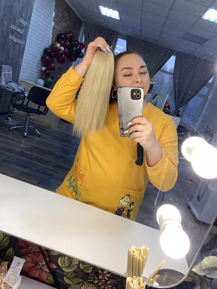 Хвост из канекалона на резинке