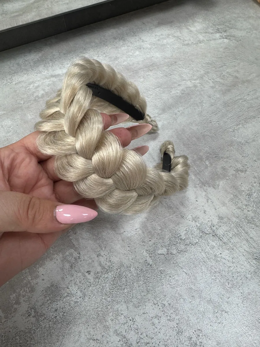 Ободок с косой