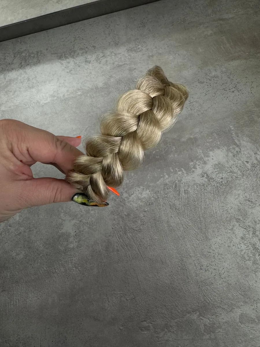 Ободок с косой