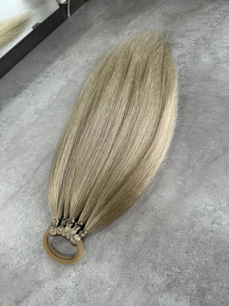 Хвост из канекалона на резинке