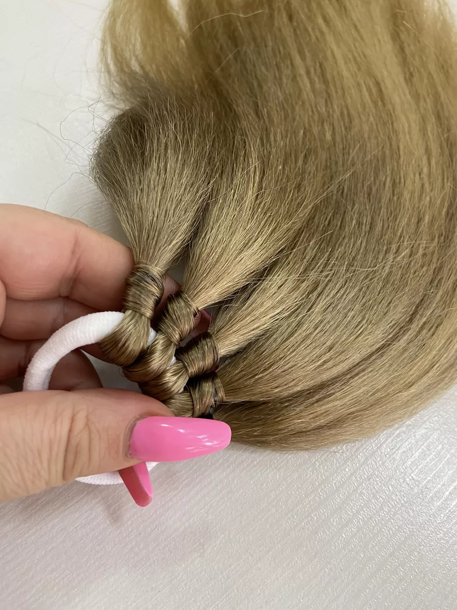 Хвост из канекалона на резинке