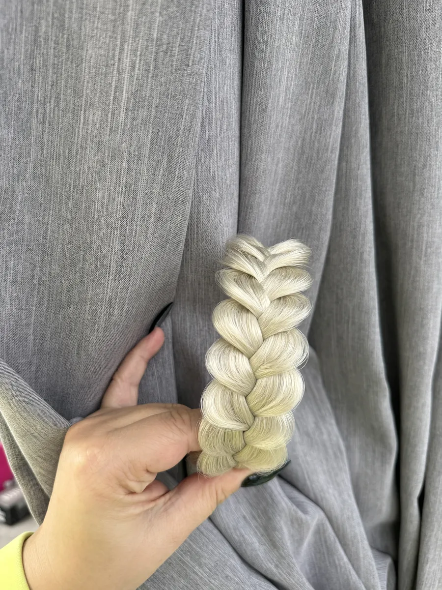 Ободок с косой