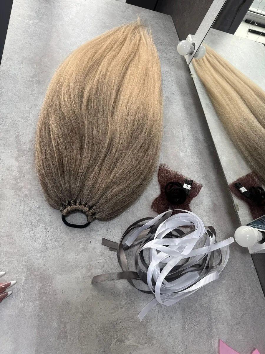 Хвост "Жасмин" на резинке