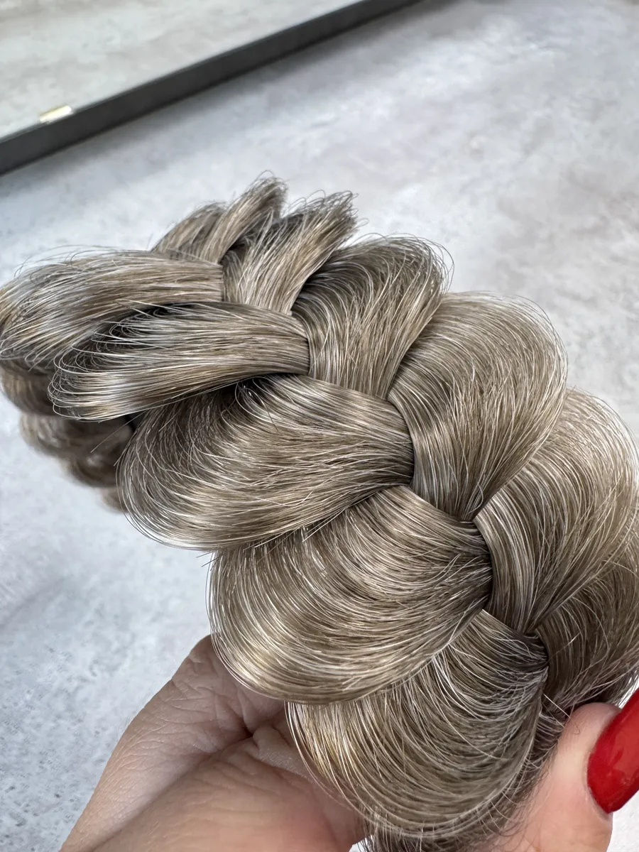 Ободок с косой