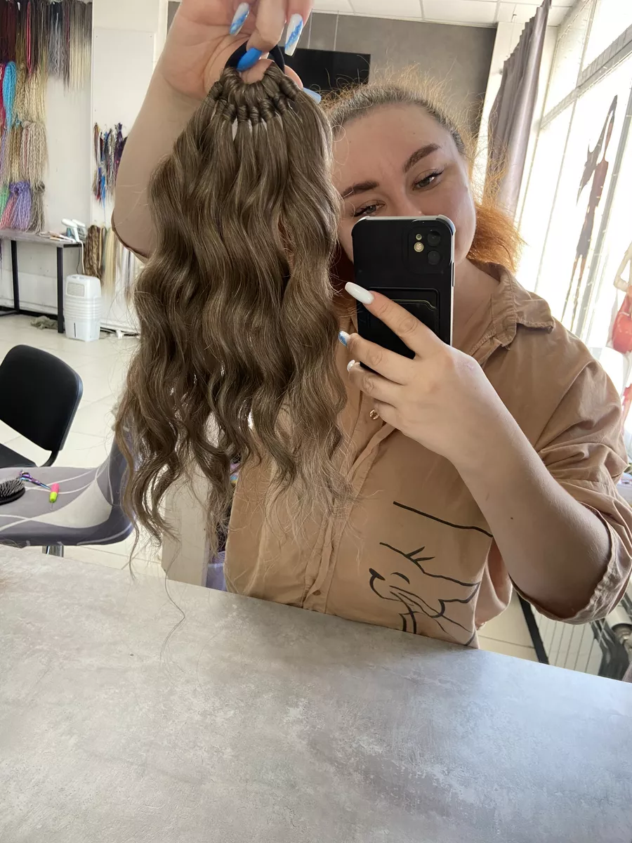 Волнистый хвост на резинке