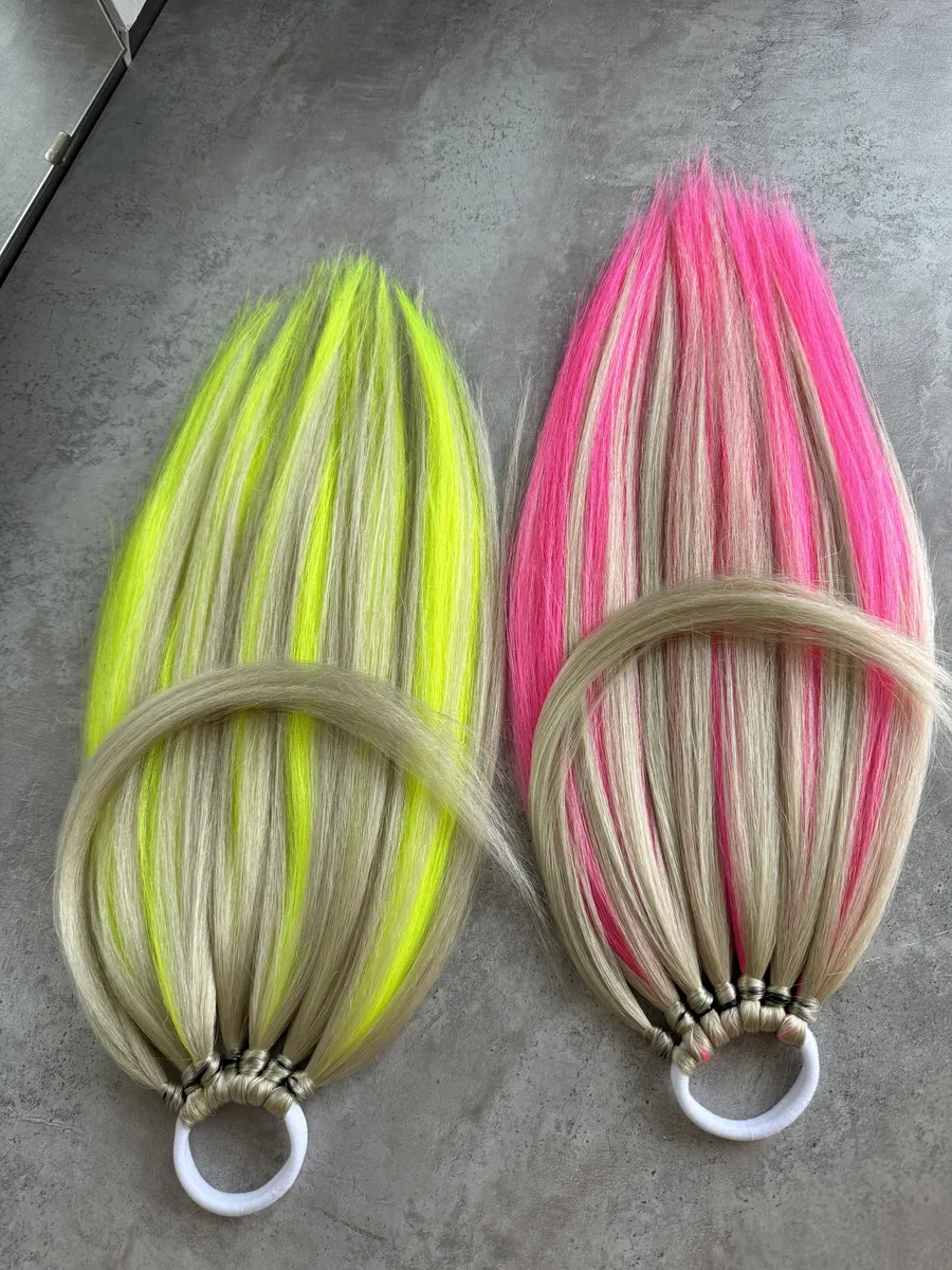 хвосты на резинке Харли Квинн