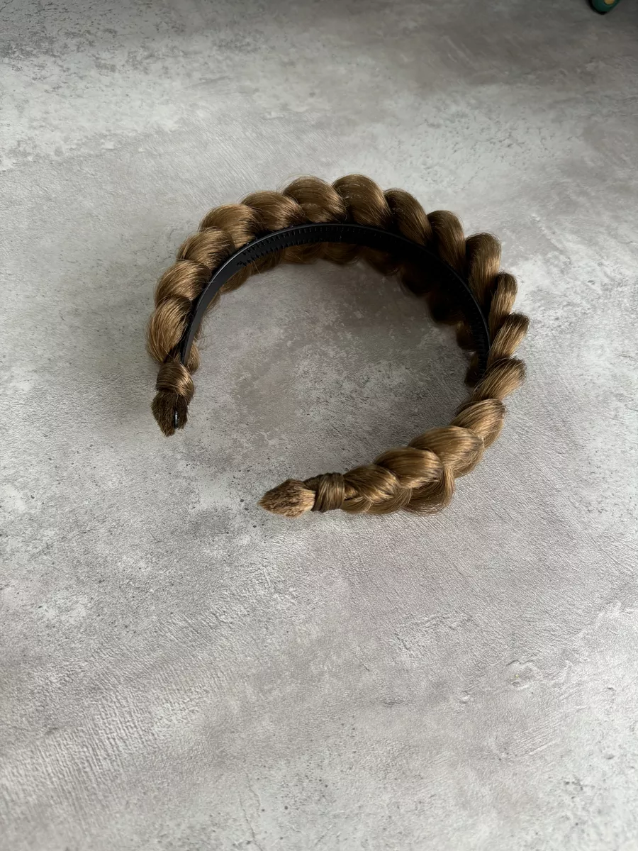 Ободок с косой