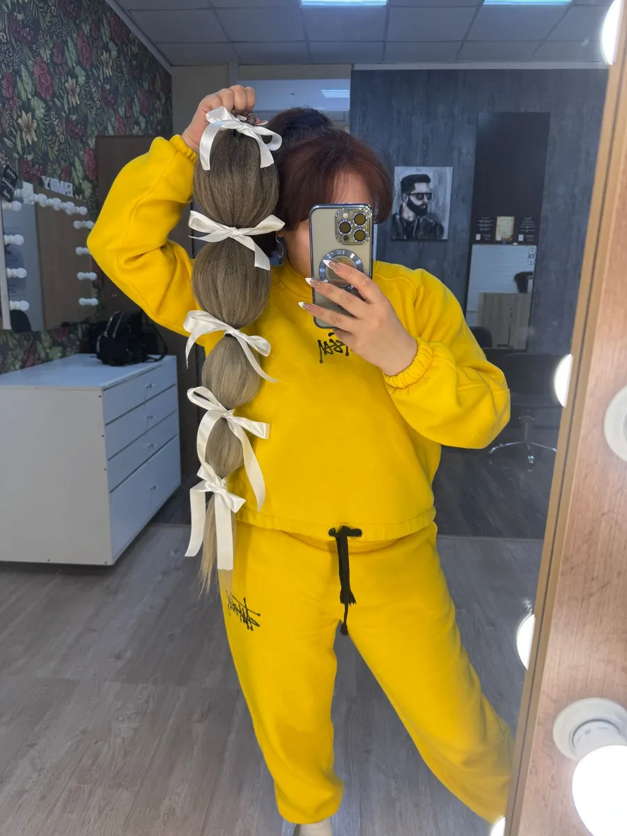 Хвост "Жасмин" на резинке