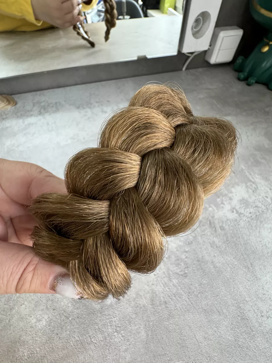 Ободок с косой