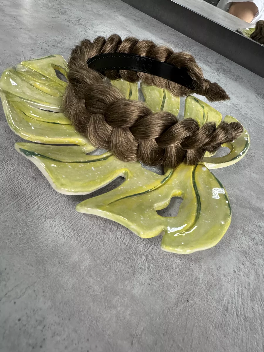 Ободок с косой