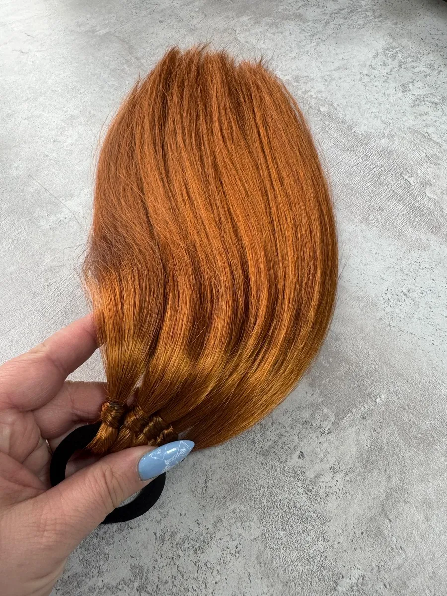 Хвост из канекалона на резинке