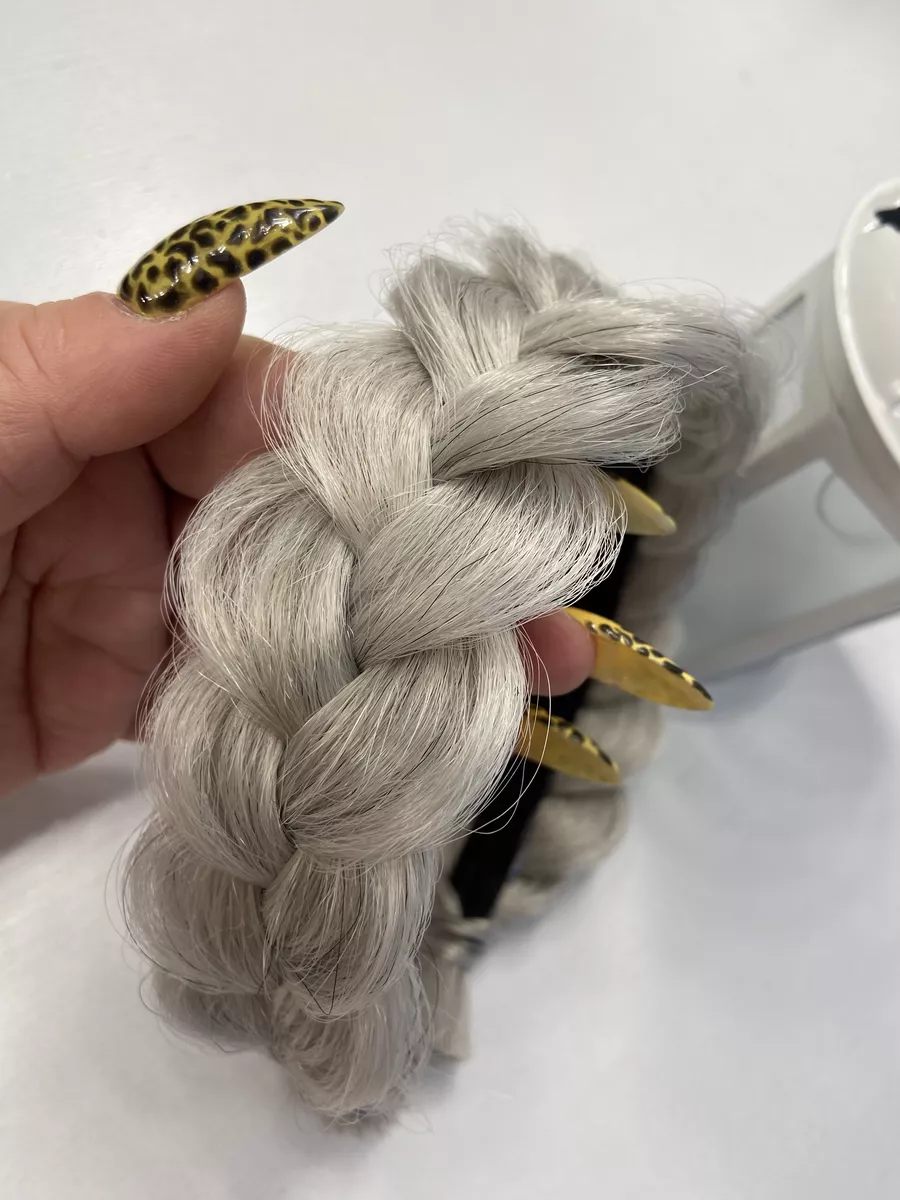 Ободок с косой