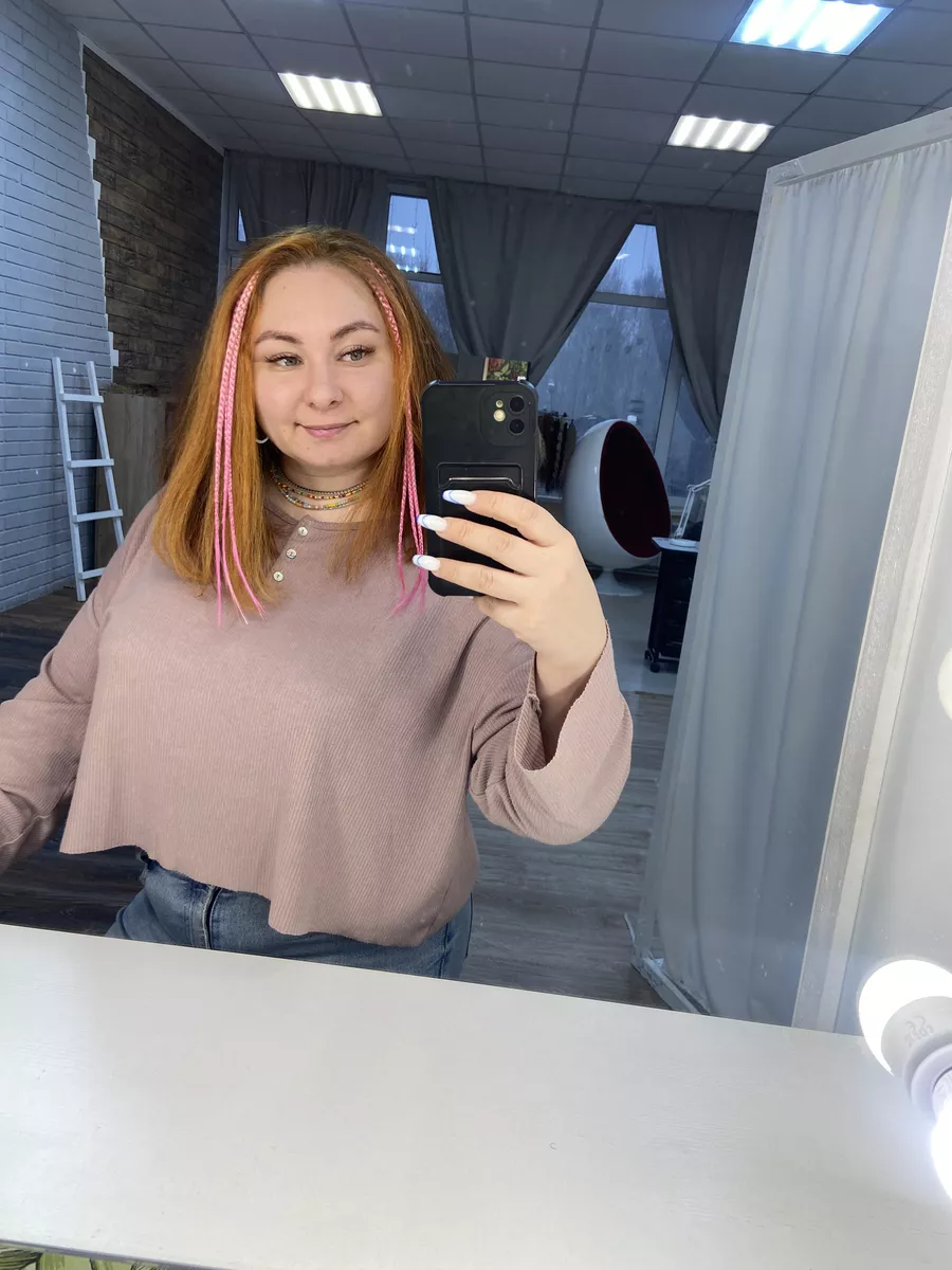 косы на заколках