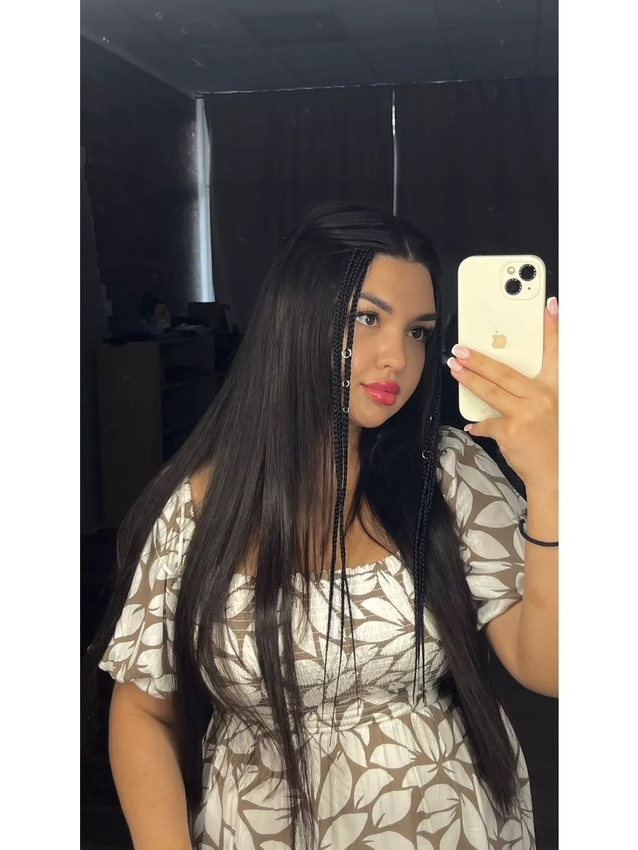 косы на заколках