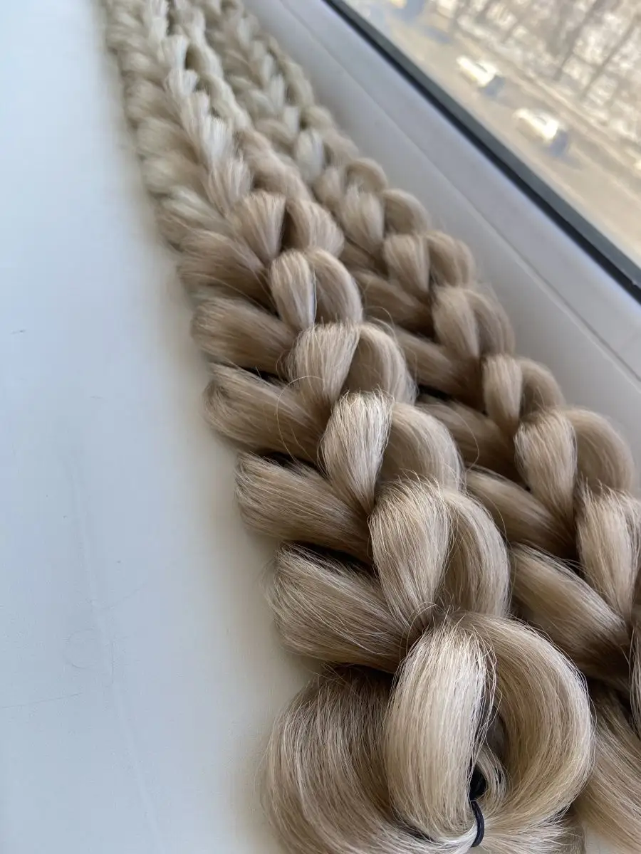 3д косы накладные на заколках