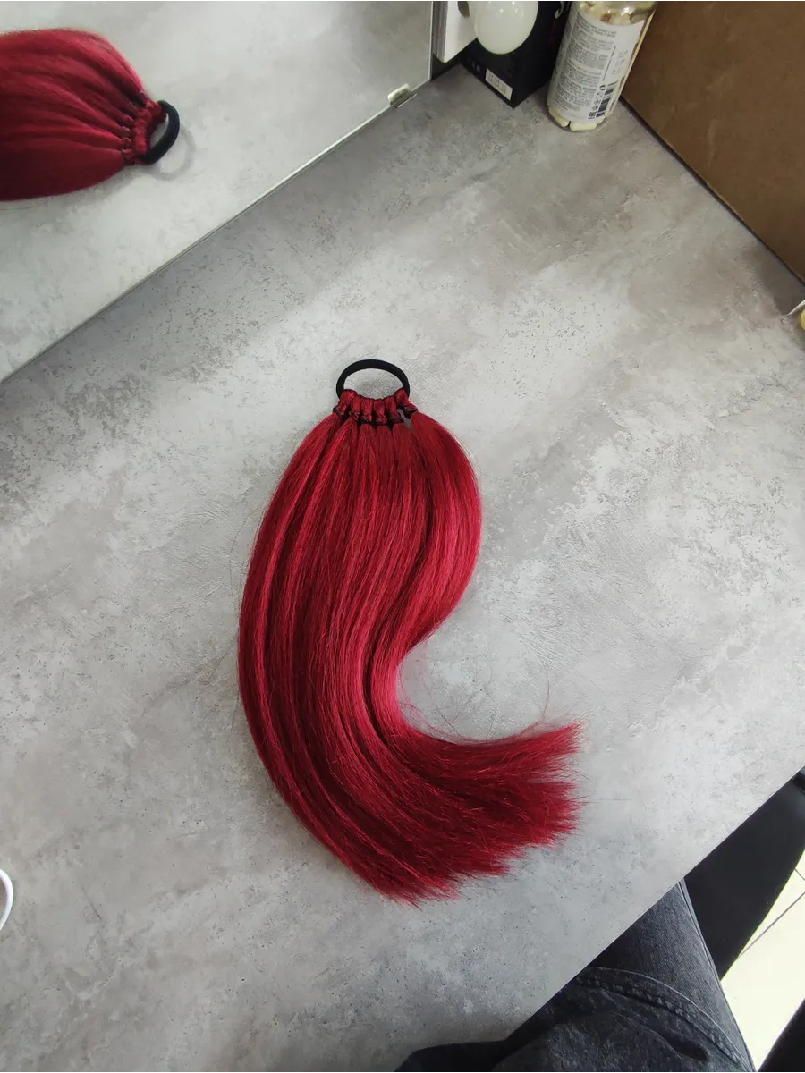 Хвост на резинке