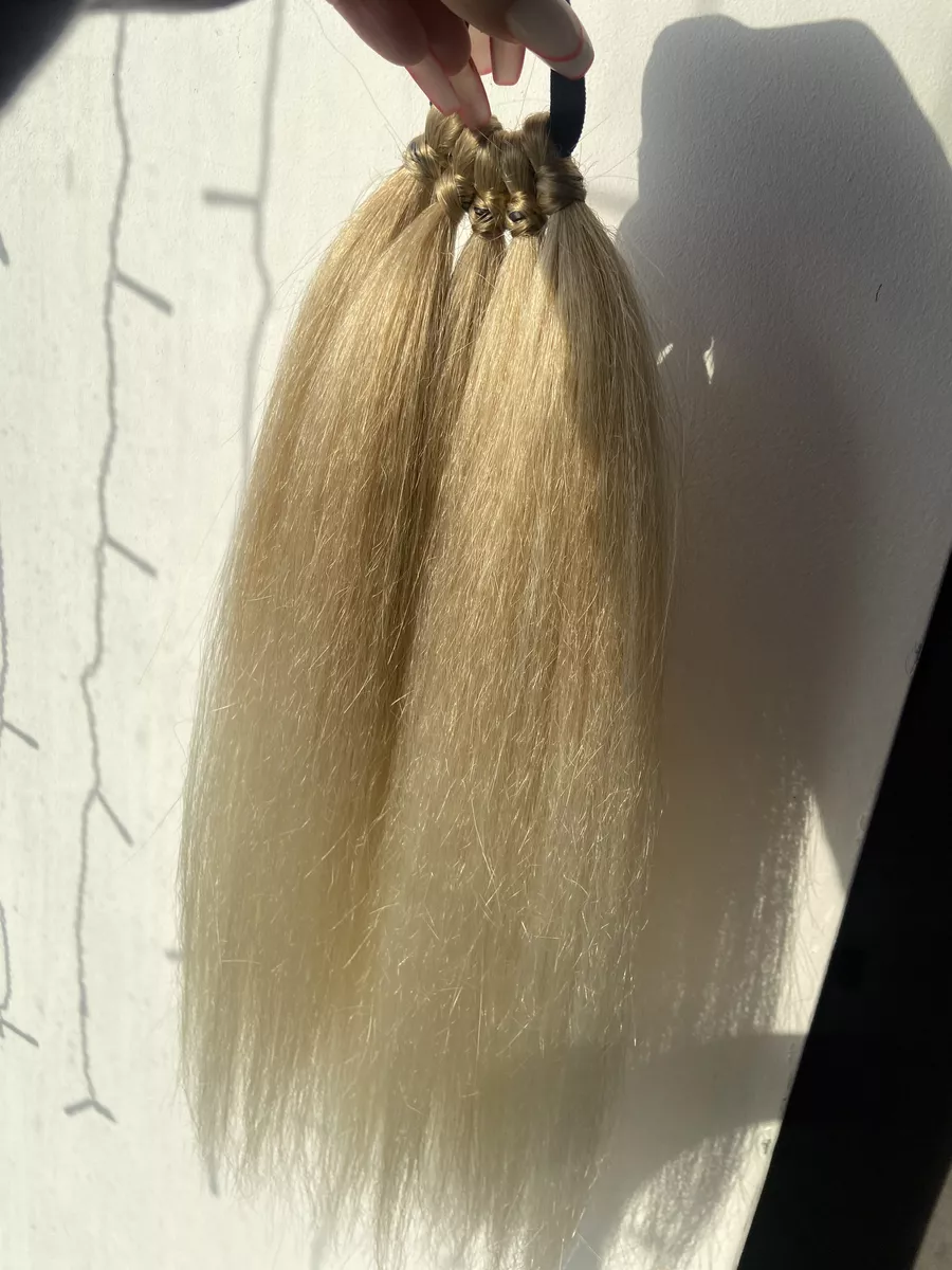 Хвост из канекалона на резинке