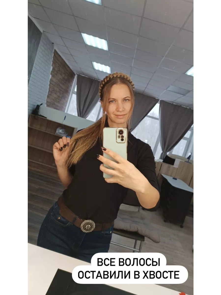 Ободок с хвостиками