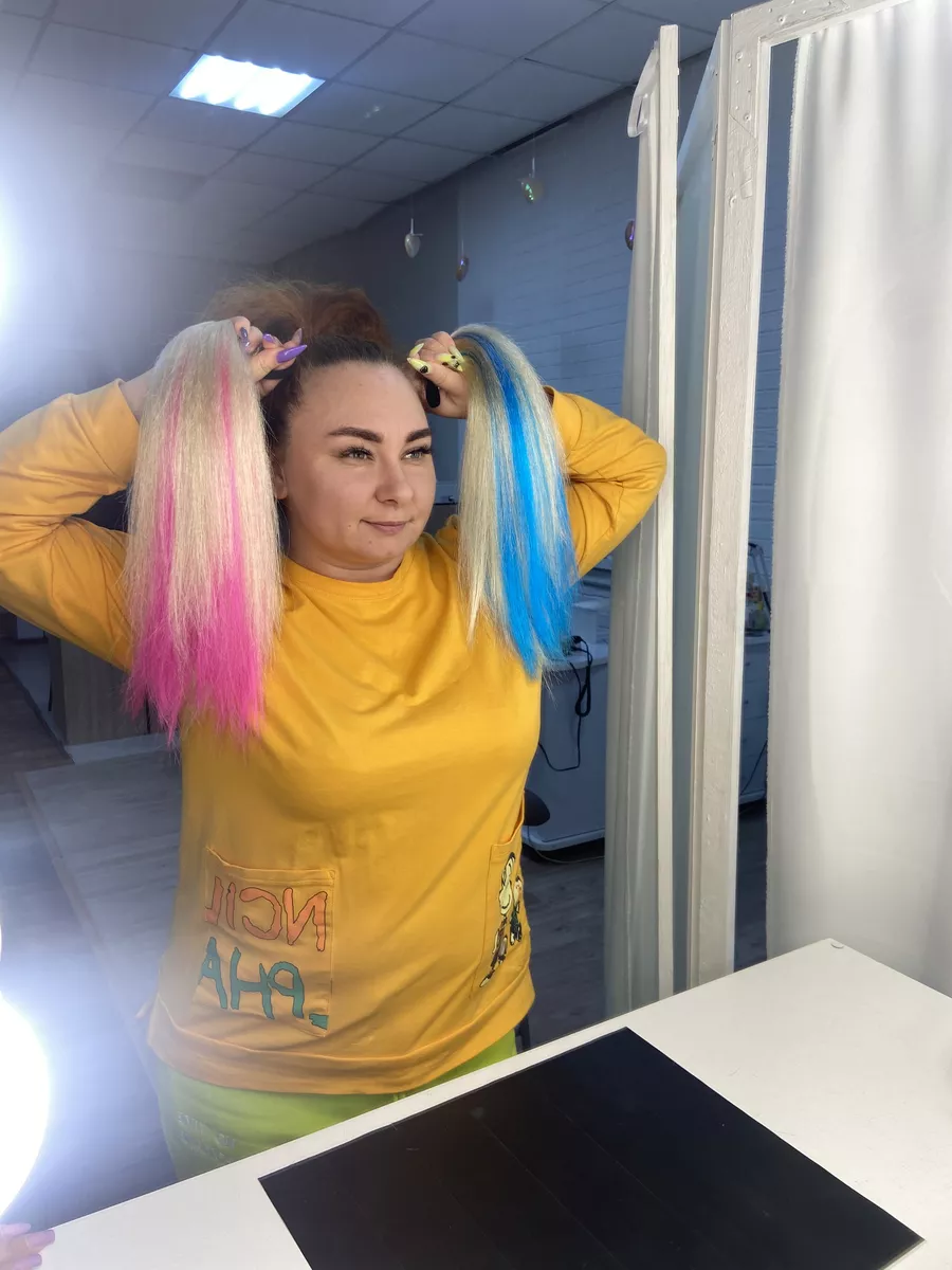 хвосты на резинке Харли Квинн