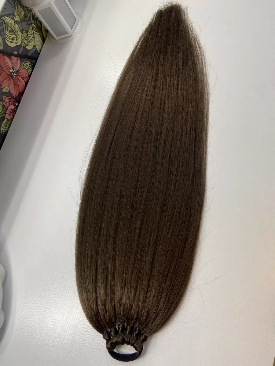 хвост на резинке