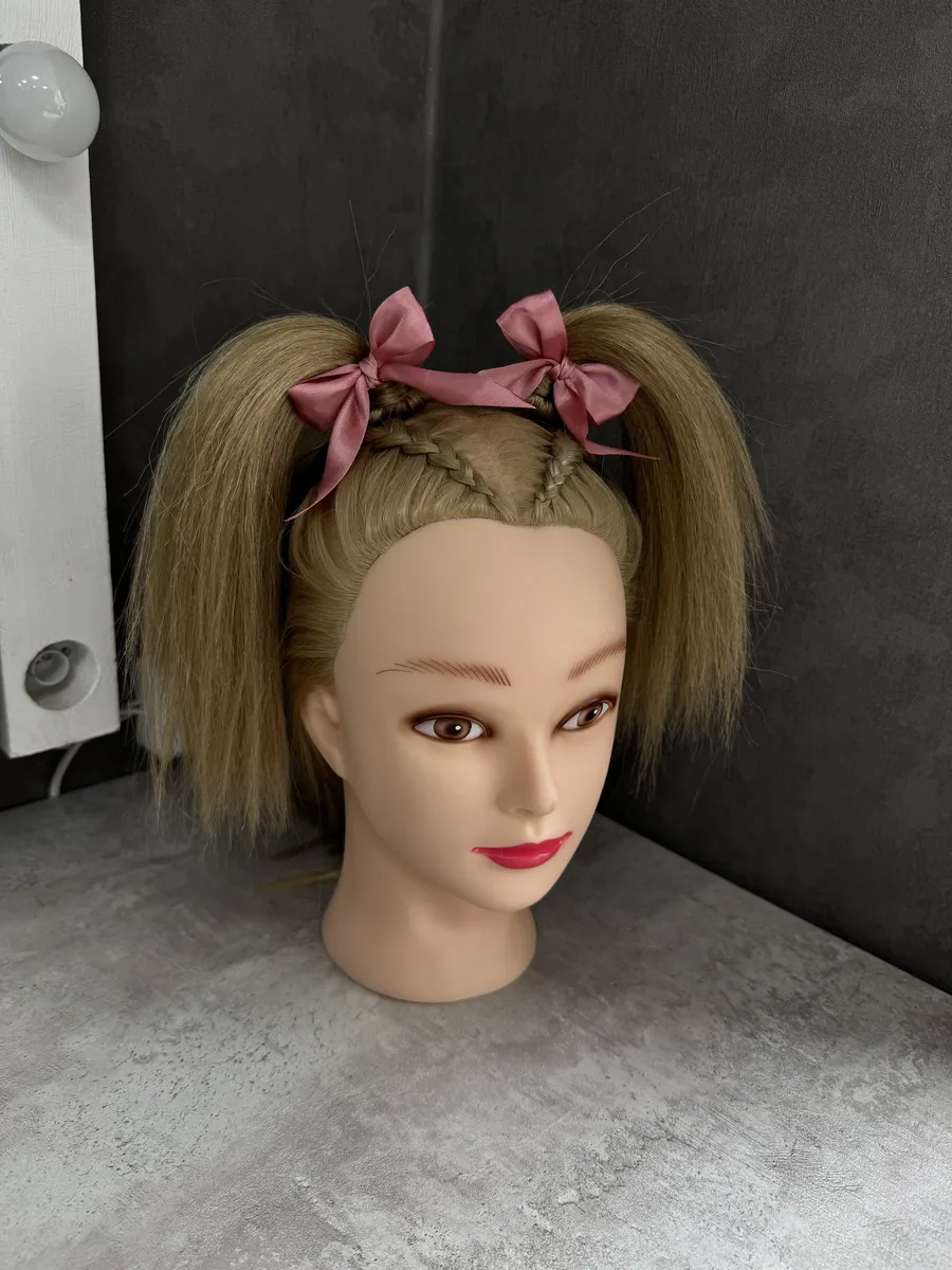 Ободок с хвостиками