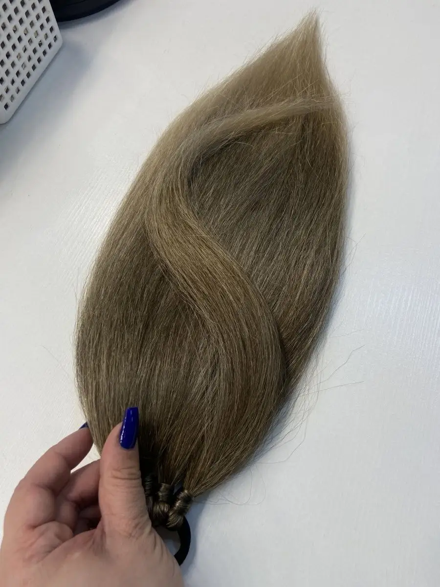 Хвост из канекалона на резинке