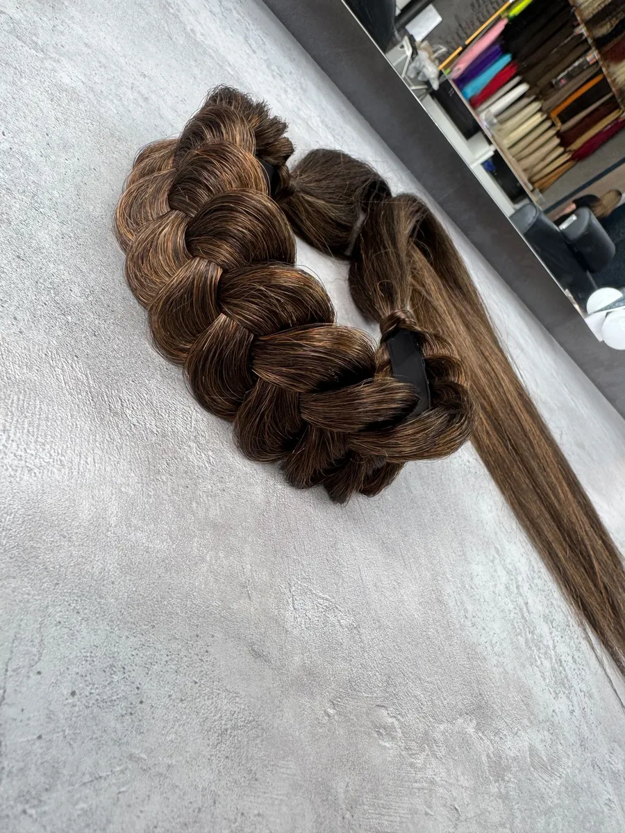 Ободок с хвостиками