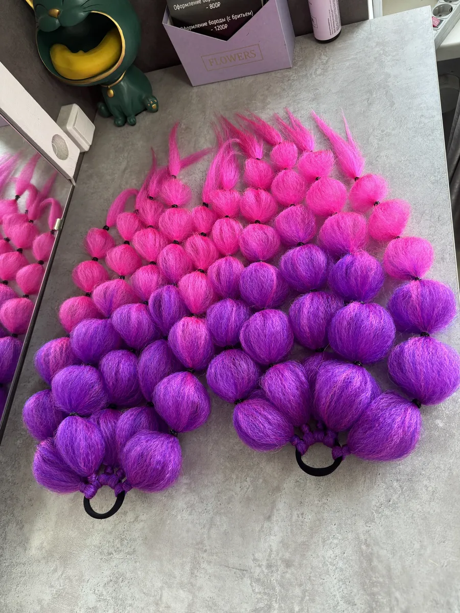 Резинка для волос фонарики