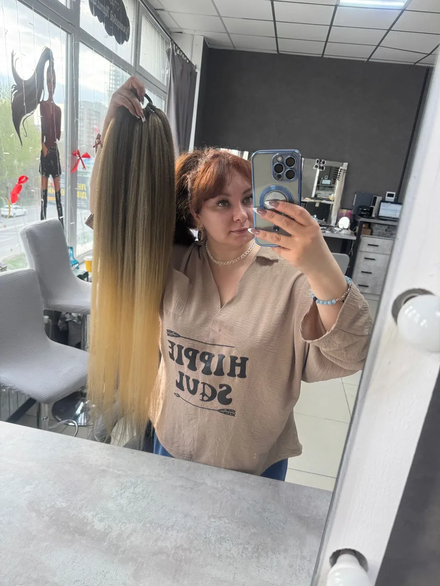 Хвост "Жасмин" на резинке